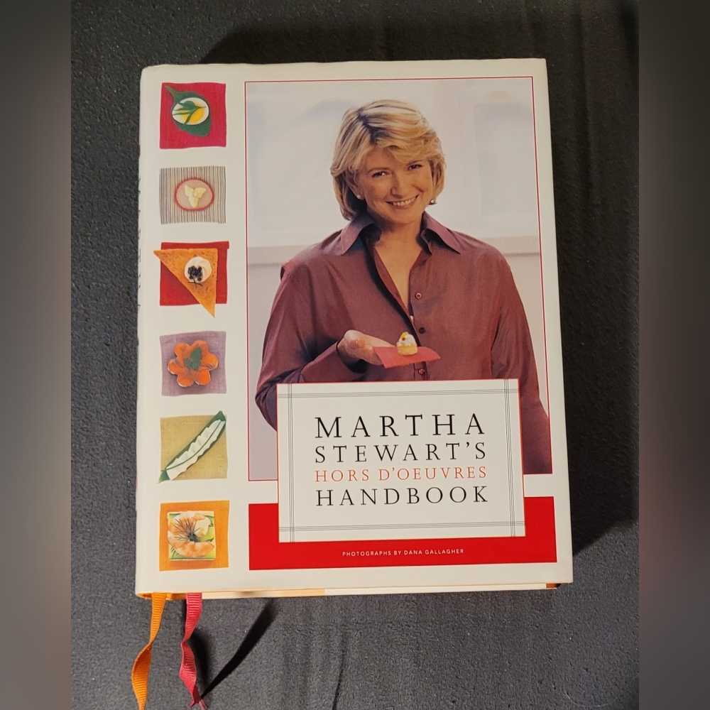 Martha Stewart's Hors D'Oeuvres Handbook - Red and Orange